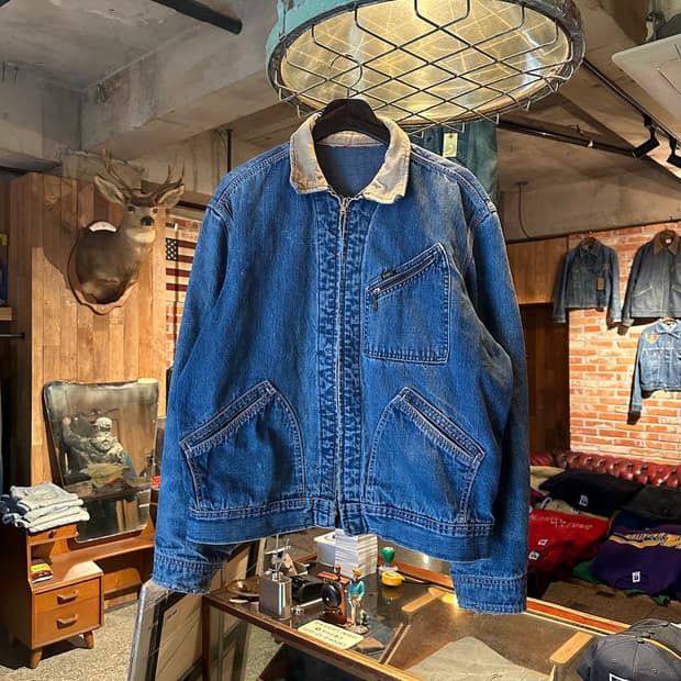 70s USA LEE 빈티지 리 191-LB 데님 워크 자켓