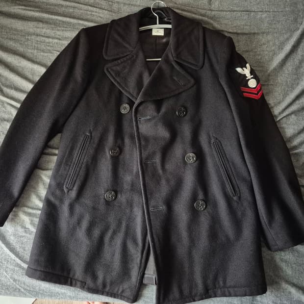 (38R) 미해군 오리지날 피코트