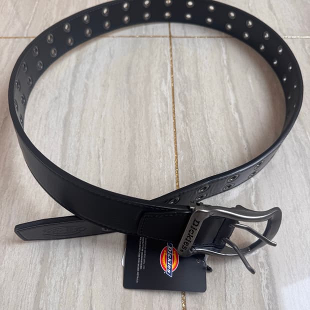 디키즈 더블 아일릿 벨트