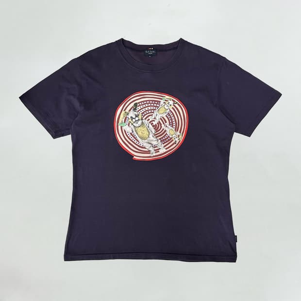 폴스미스 y2k 프린팅 레어 티셔츠