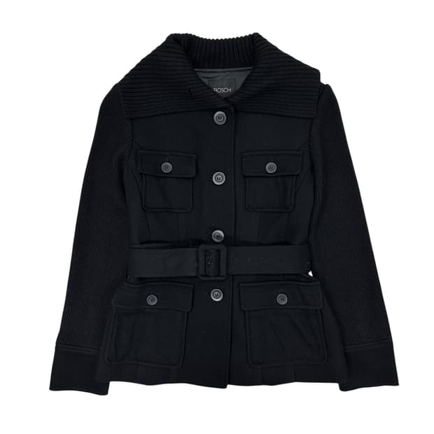 BOSCH 벨티드 울 자켓