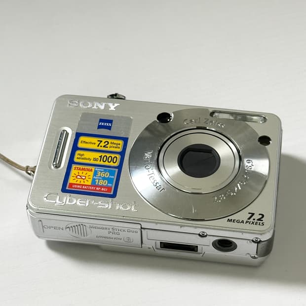 소니 사이버샷 dsc-w70