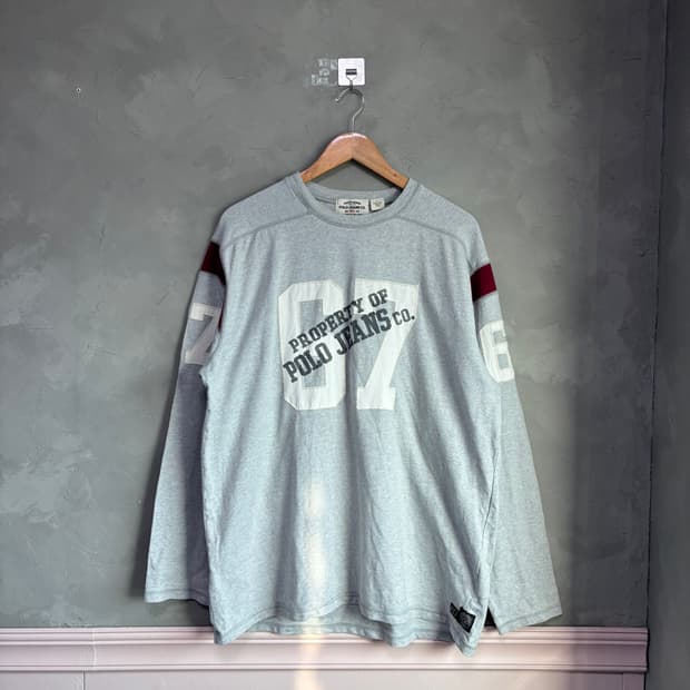 폴로 랄프로렌 폴로 진스 롱슬리브 그레이