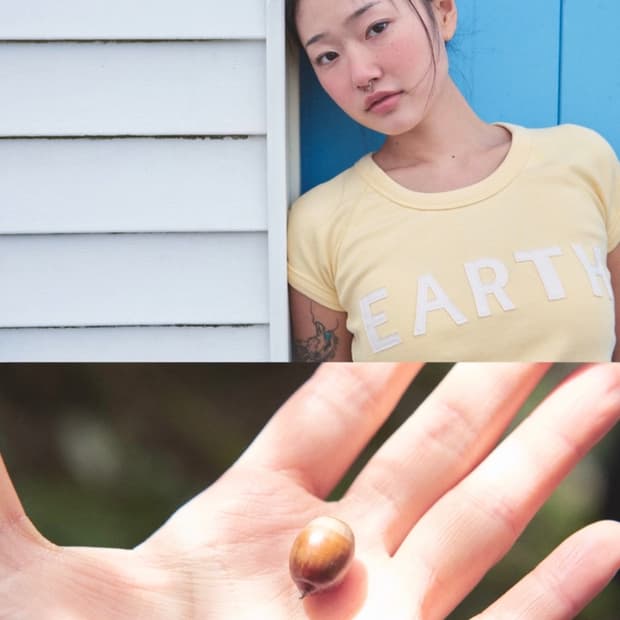 어스지구 반팔 EARTH RINGER TEE BUTTER