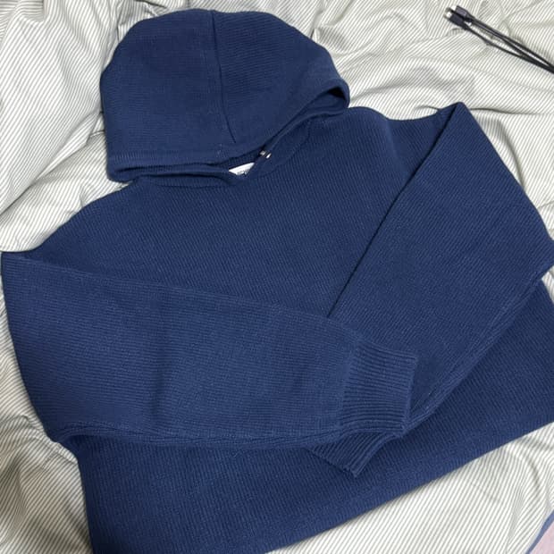 노드 아카이브 후드 니트 0사이즈