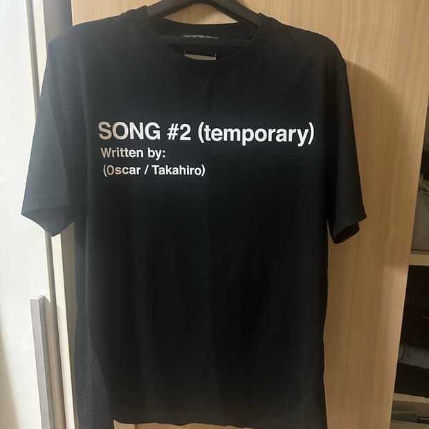 타카히로 미야시타 솔로이스트 티셔츠