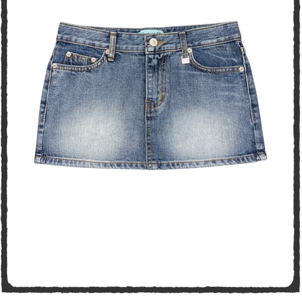 페일제이드 핸드브러쉬 빈티지 스커트 리뉴얼버전