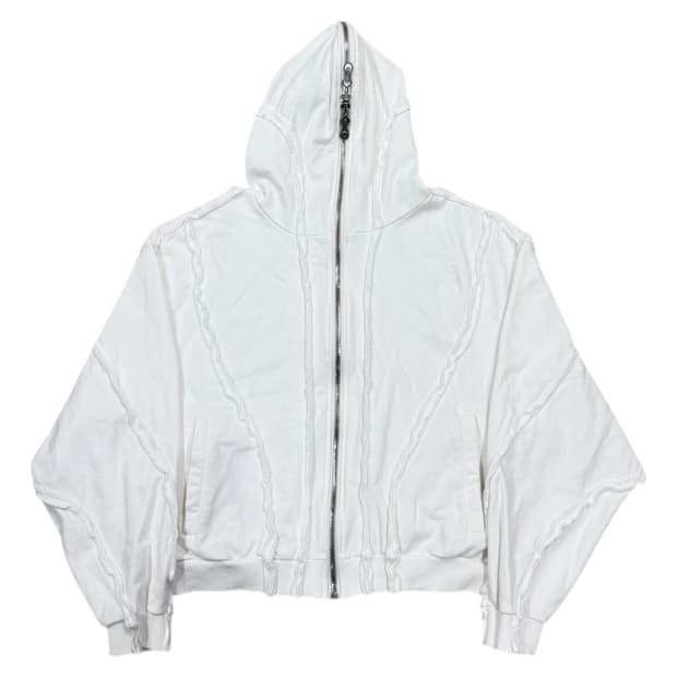 떠그클럽 글레디에이터 후드집업 자켓 화이트 2