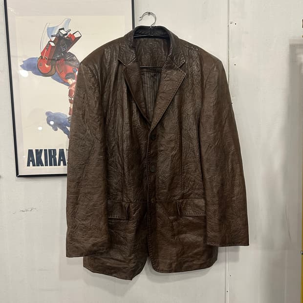 97)레드옥스 양가죽 블레이저