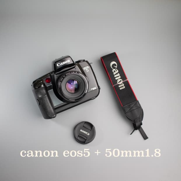 캐논 eos5 + 50mm1.8 (작례0)
