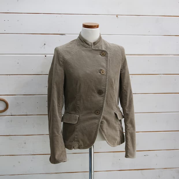 라코스테 코듀로이 피코트 (여성용 38)