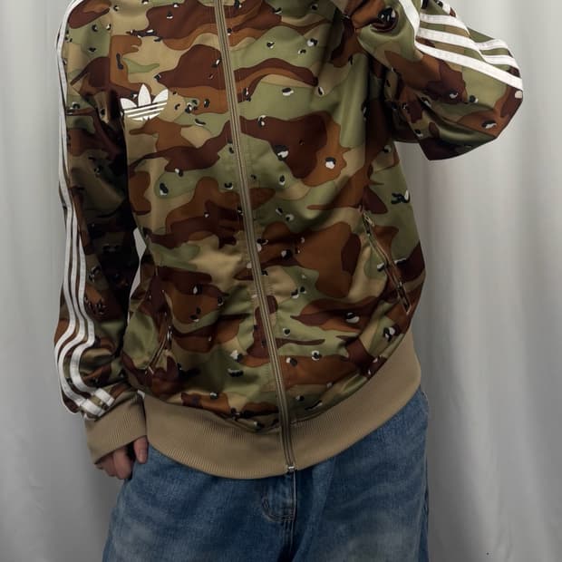 아디다스 카모 파이어버드 트랙탑 져지