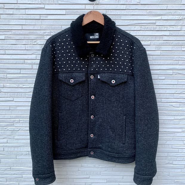 Moschino 모스키노 스터드 디테일 자켓
