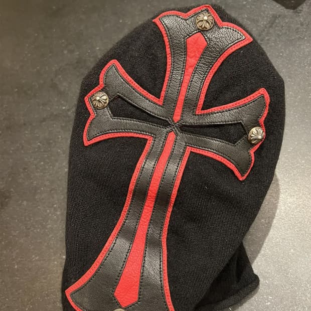 크롬하츠 캐시미어 마스크 비니