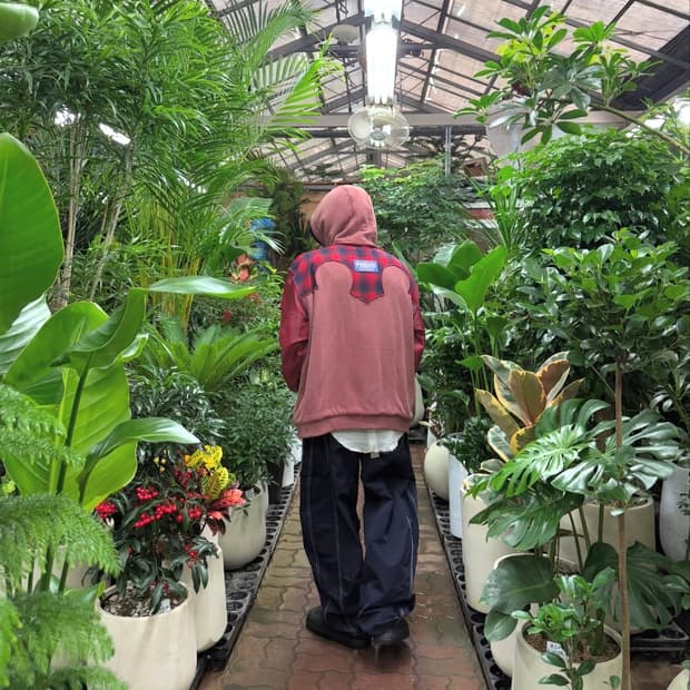 보테가 베네타 나일론 팬츠