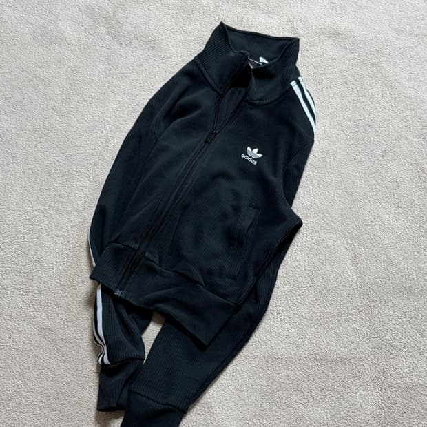 아디다스 니트 트랙탑