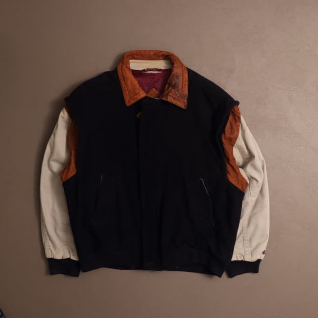 90's 챔피온 울 바시티 자켓 A1867