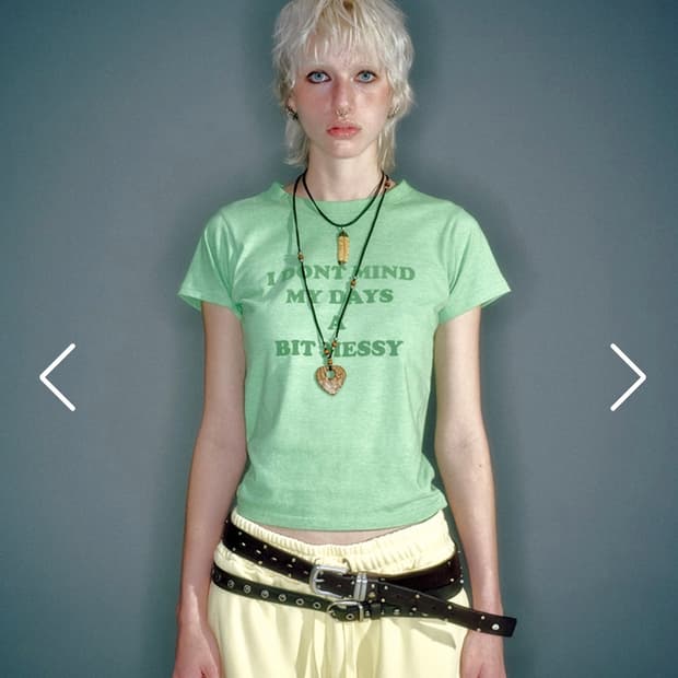 vacant archive 워크샵 배이비핏 반팔 옐로우그린