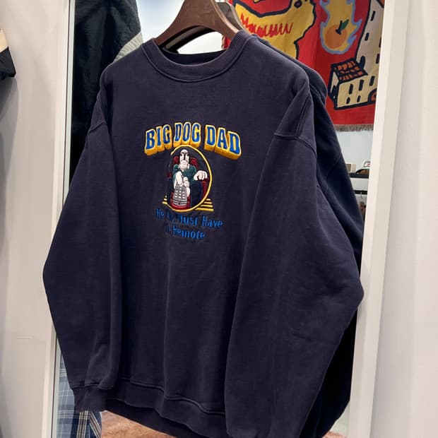 90-00s Big Dogs 빅도그 DAD 스웻셔츠