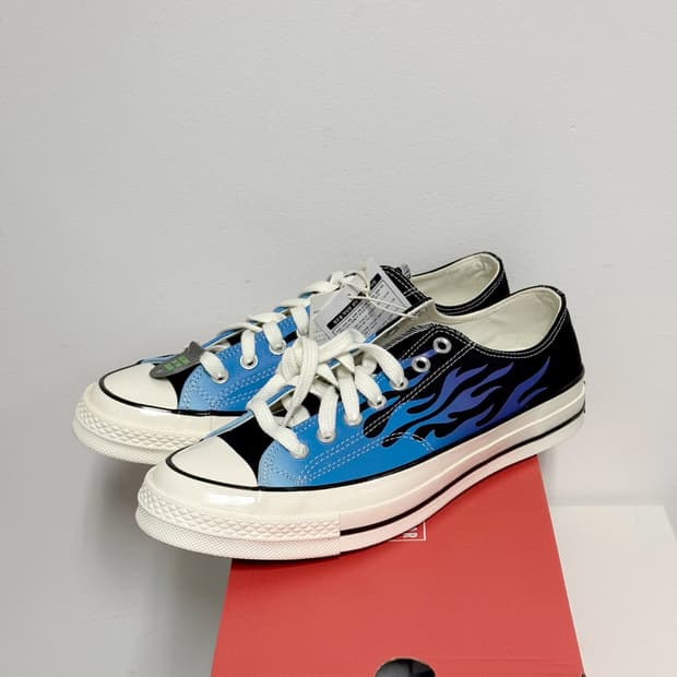 [275] 컨버스 척70 로우 플레임 블루 척테일러70