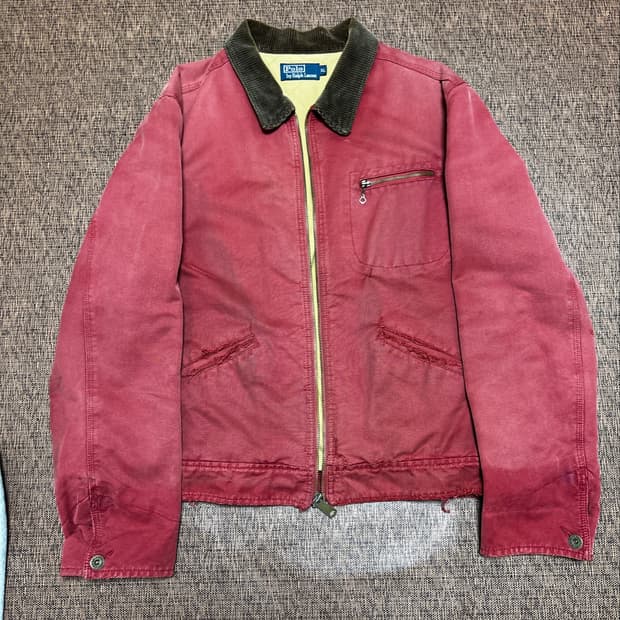 폴로 워크자켓 90s