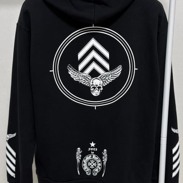 크롬하츠 포티 후드집업L 백화점택