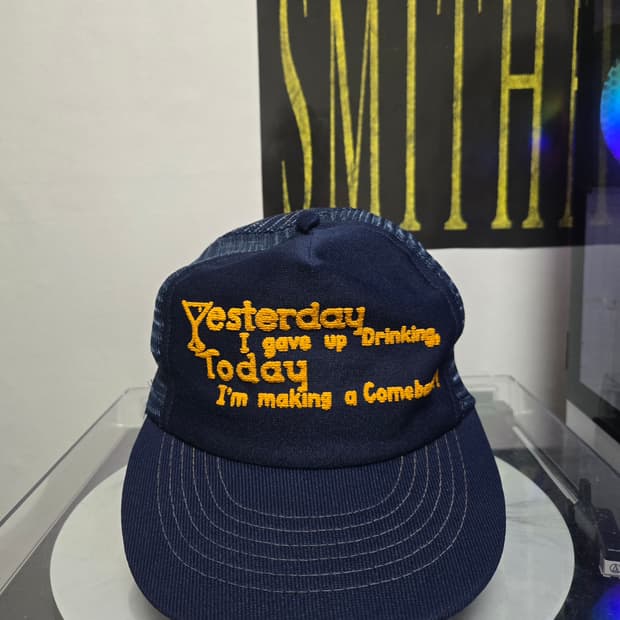 (B) 90‘s Vintage Drinking Joke Cap

