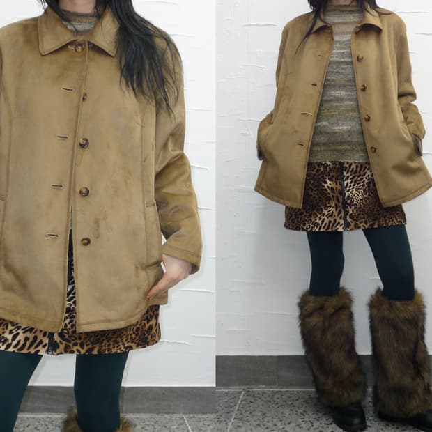 Leopard point jacket