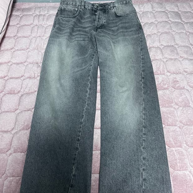 (30사이즈)선플라워 와이드 트위스트 데님 판매해요
