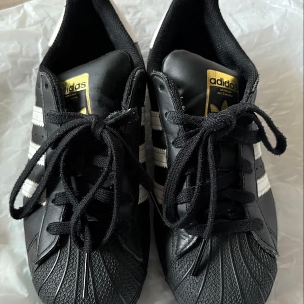 아디다스 슈퍼스타 블랙 220