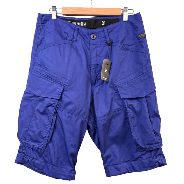 G-STAR RAW 블루 카고 반바지 (W31)