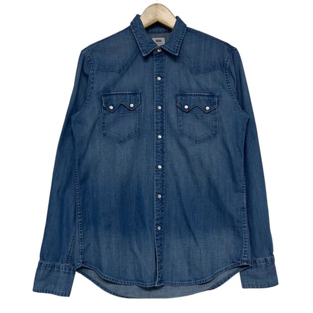 리바이스 데님 셔츠