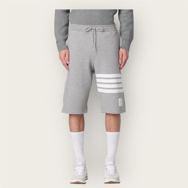 3/ 톰브라운 4-BAR 코튼 스웻 반팬츠