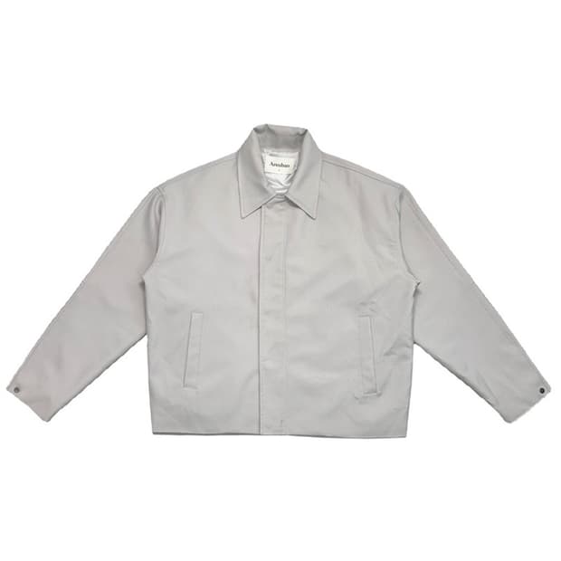 아르반 스냅 블루종 아이보리 M