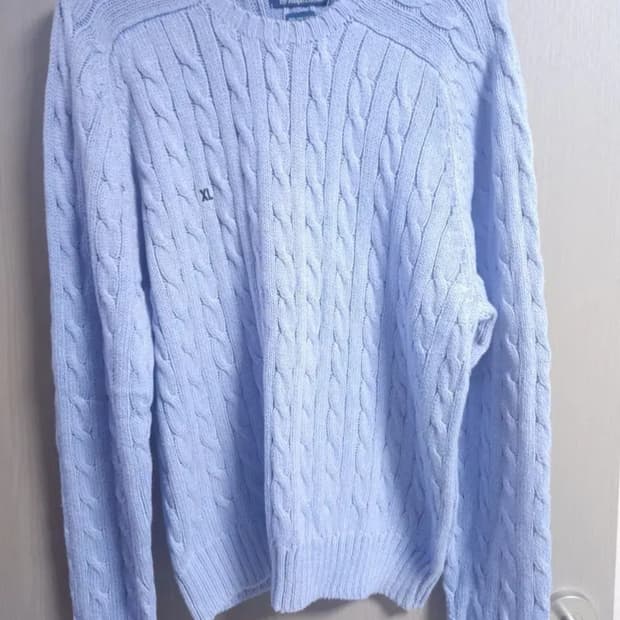 새상품] 폴로 랄프로렌 꽈베기 니트, XL