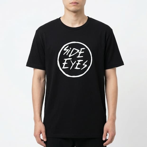 2000년대 빈티지 Side Eyes 펑크 밴드 티셔츠