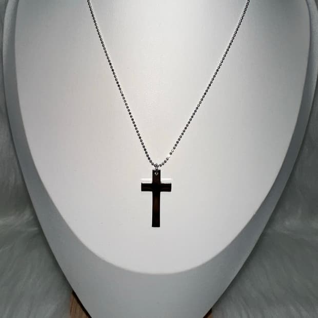 오리엔탈 고스펑크 십자가 목걸이