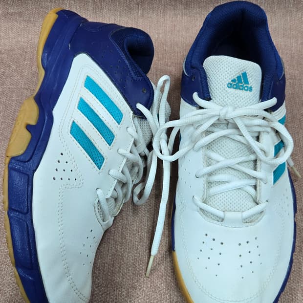 아디다스 265mm- 퀵포스 3.1 배드민턴화 운동화 