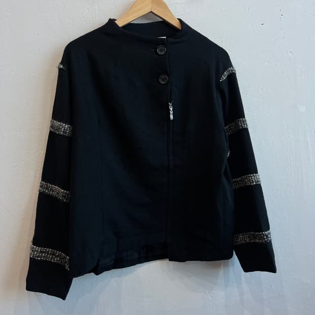 KEIKO KISHI by nosh 울자켓 Made in JAPAN