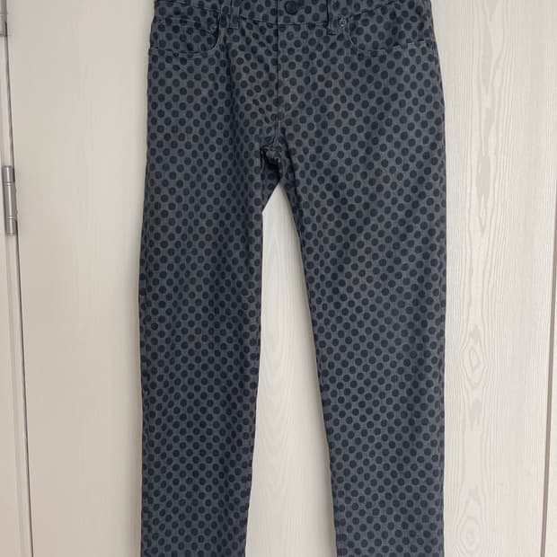 D&G  도트패턴 그레이 strech 14 데님 청바지 46(30)