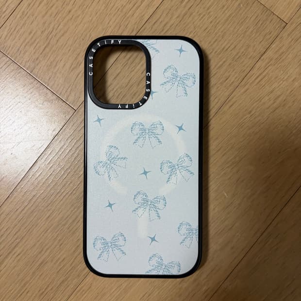 케이스티파이 Blue Dreamy Ribbon 아이폰17