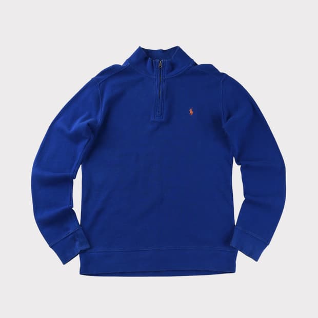 [보이즈 18-20] 폴로 랄프로렌 하프집업 와플티