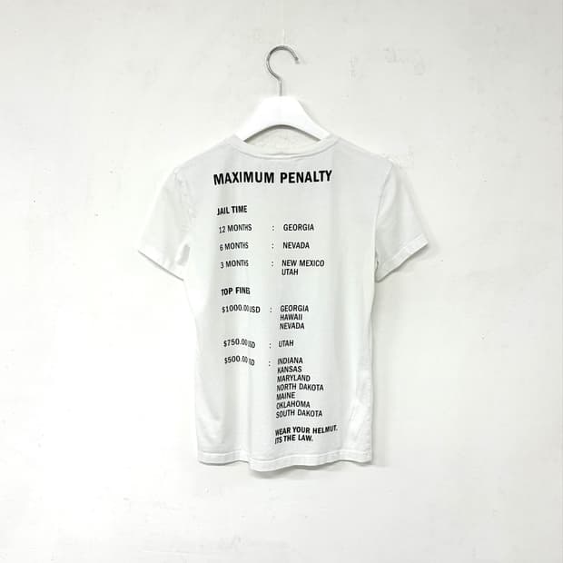 Helmut Lang Crew Neck T-Shirt 
