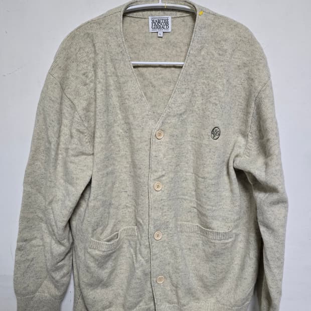 마리떼 프랑소와 저버 남성 가디건 L (새상품)