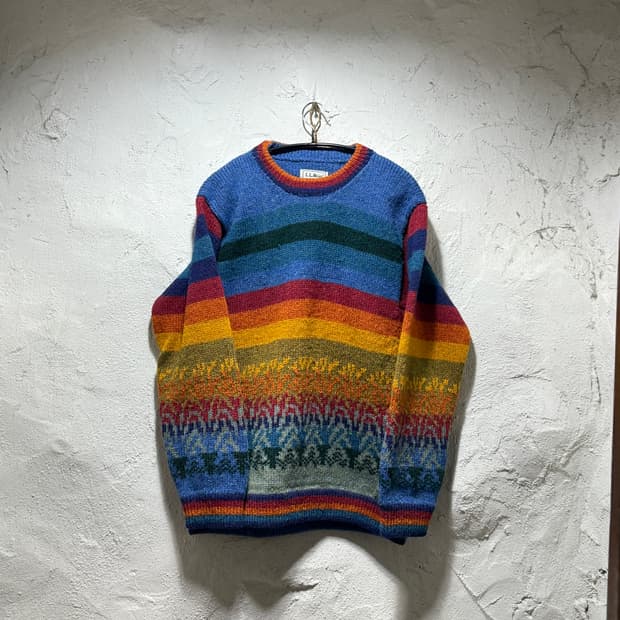 1990’s L.L.Bean Wool Navajo Knit