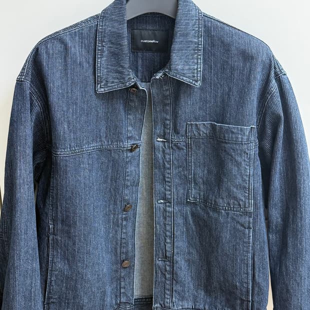 커스텀멜로우 26ss 데님 트러커 자켓
