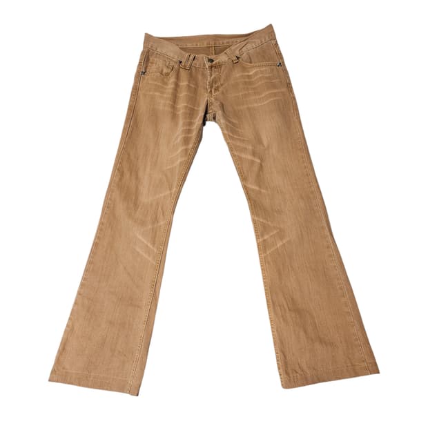 Lee 로우라이즈 세미부츠컷 팬츠 S