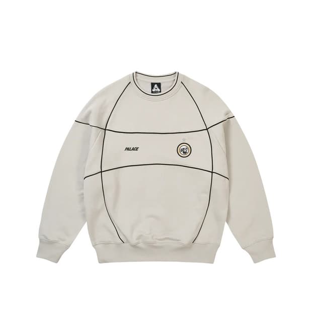[M,L] 팔라스 프로 팀 파이프드 크루 콘크리트 그레이 - 26SS