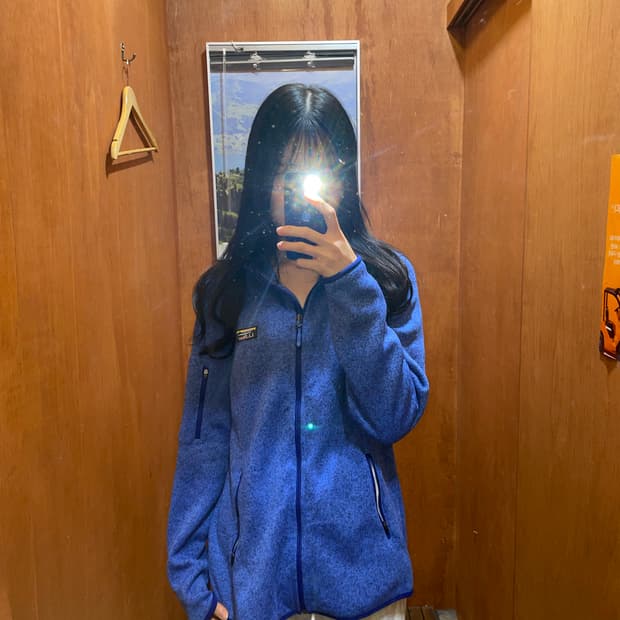 (L) L.L.Bean 엘엘빈 플리스 자켓