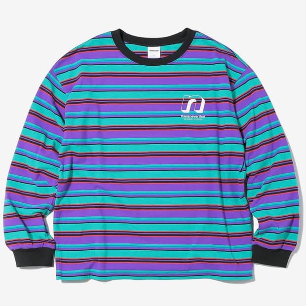 급처 디네댓 스트라이프 긴팔 티셔츠 L 판매